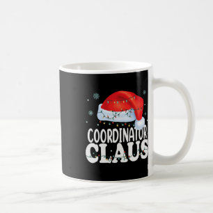 Mug Coordinateur Santa Claus Noël Funny Matching C