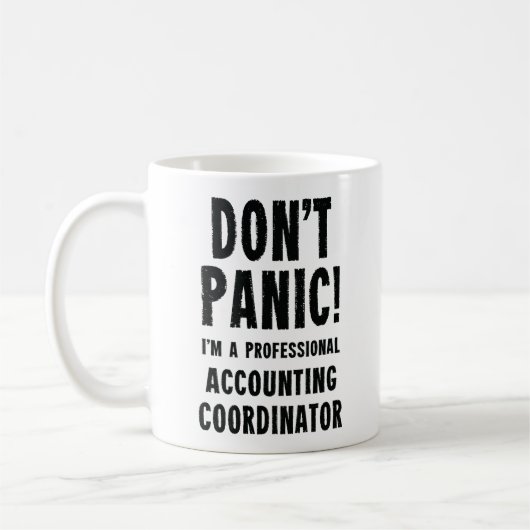 Mug Coordonnateur comptable (Gauche)