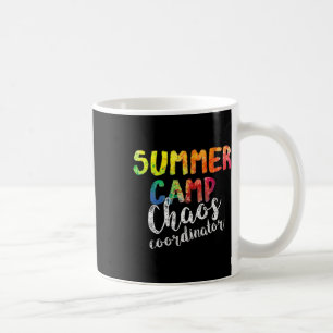 Mug Coordonnateur de chaos. Amusant animateur de camp