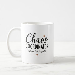 Mug Coordonnateur de Chaos Nom Personnalisé Maman Drôl