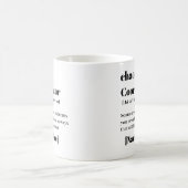 Mug Coordonnateur de chaos personnalisé  (Centre)