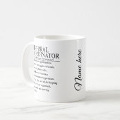 Mug coordonnateur de recommandation (Devant gauche)