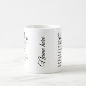 Mug coordonnateur de recommandation (Centre)