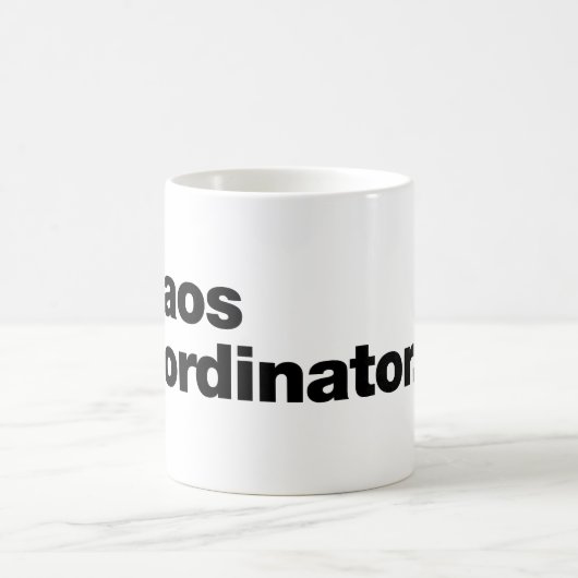 Mug Coordonnateur du Chaos (Centre)