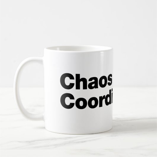 Mug Coordonnateur du Chaos (Gauche)