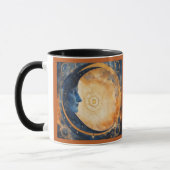 Mug Coordonnées GPS Solaire Solstice Colorful Sun Moon (Gauche)