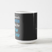 Mug Cooties côté Hustle Neon Texte bleu (Centre)