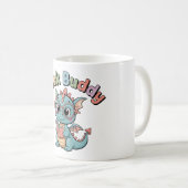 Mug Copain de Livre Dragon Lecture Mignon (Devant droit)