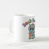 Mug Copain de Livre Dragon Lecture Mignon (Devant gauche)