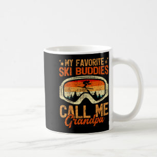 Mug Copains de ski vintage appellent grand-père journé