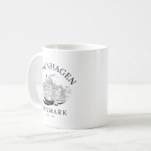 Mug Copenhagen Denmark Landscape (Devant gauche)