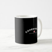 Mug Copenhague Danemark (Devant droit)