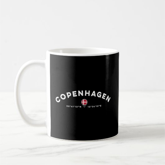 Mug Copenhague Danemark (Gauche)