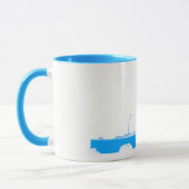 Mug Copenhague Danemark Élégant croquis classique Nost (Gauche)