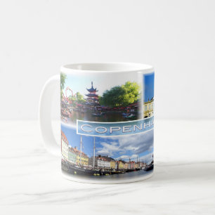Mug Copenhague - Jardin Tivoli - Comté d'Amalienborg
