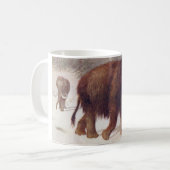 Mug Copie antique animale préhistorique de mammouth (Devant gauche)
