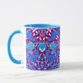 Mug Copie, Aqua et pourpre de jacinthe de William (Gauche)