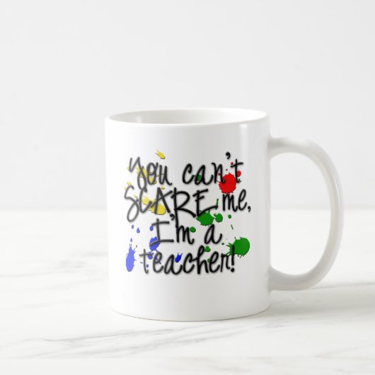 Mug Copie d'alerte de professeur (Droite)