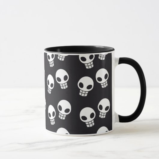 Mug Copie de crâne (Droite)
