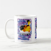 Mug copie de gravure sur bois en chat de calicot (Gauche)