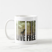 Mug Copie de photo de cerfs communs (Gauche)