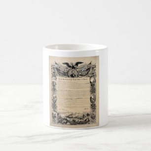 Mug Copie de proclamation d'émancipation