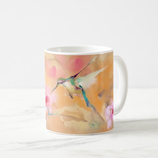 Mug Copie "de rougissement" de colibri (Devant droit)