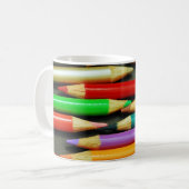 Mug Copie des crayons colorés (Devant gauche)