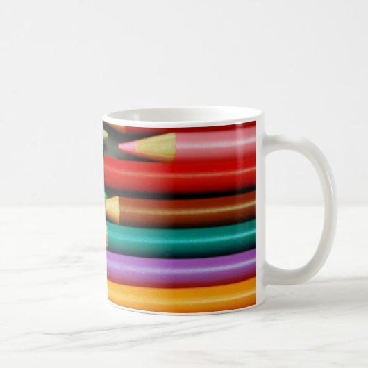 Mug Copie des crayons colorés (Droite)