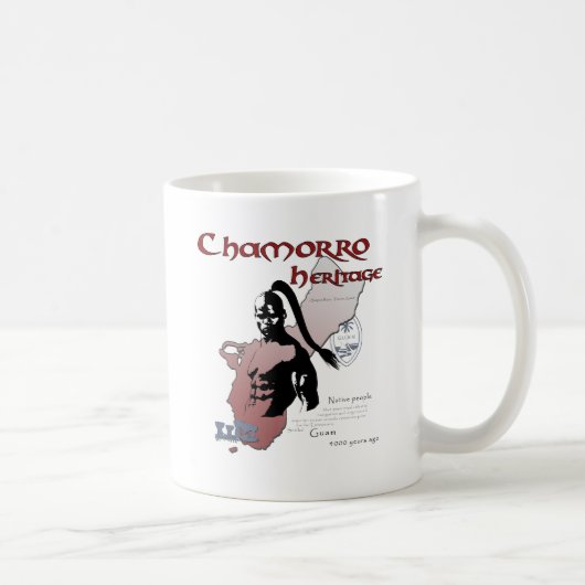 Mug Copie d'esprit de Chamorro (Droite)