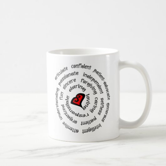 Mug copie d'infirmière de coeur (Droite)