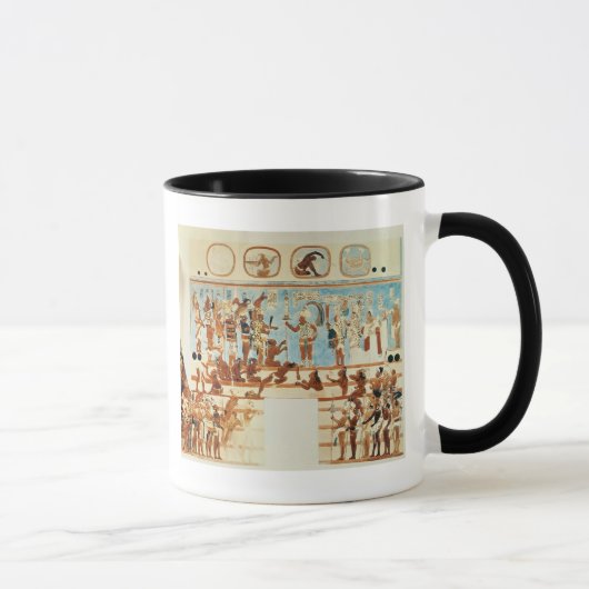 Mug Copie d'une peinture de mur de Bonampak (Droite)
