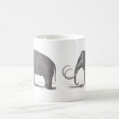 Mug Copie éteinte d'antiquité de mastodonte de (Centre)