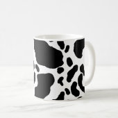 Mug Copie repérée de vache, motif de vache, fourrure (Devant droit)