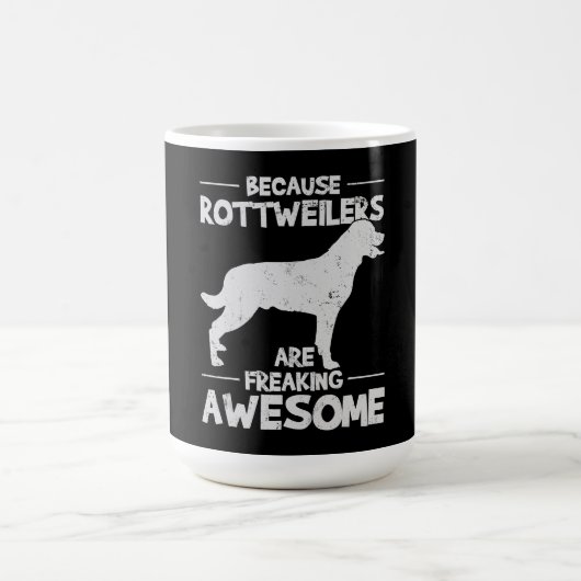 Mug Copie T-shirt Rottweiler (Centre)