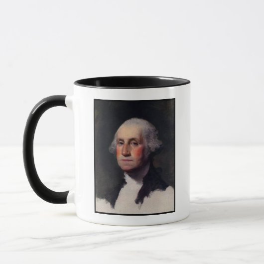 Mug Copier Anthaeneum George Washington, Gilbert Stuar (Gauche)