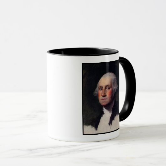 Mug Copier Anthaeneum George Washington, Gilbert Stuar (Devant droit)