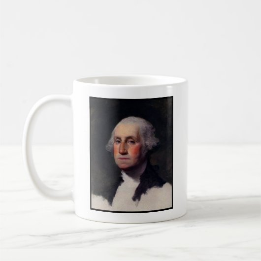 Mug Copier Anthaeneum George Washington, Gilbert Stuar (Gauche)
