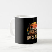 Mug Copilote de VR camping-car camping coucher de sole (Devant gauche)