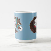 Mug Coppains dalmatiens et chevaux (Centre)