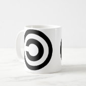 Mug Copyleft - l'information veut être libre (Devant gauche)