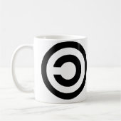 Mug Copyleft - l'information veut être libre (Gauche)