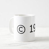 Mug Copyright 1961 (Devant gauche)