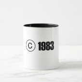 Mug Copyright 1983 (Centre)