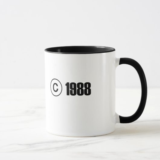 Mug Copyright 1988 (Droite)