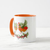 Mug Coq avec poule (Devant gauche)
