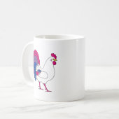 Mug Coq bisexuel (Devant gauche)