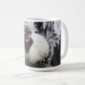 Mug Coq crêté polonais (Devant droit)