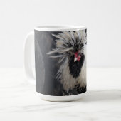 Mug Coq crêté polonais (Devant gauche)