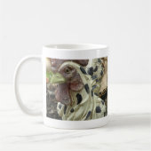 Mug Coq dans le jardin (Gauche)